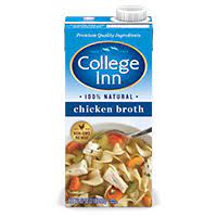 College inn chicken broth 40% less sodium. Products College Inn