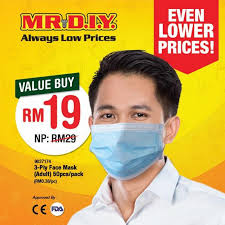 Diy is a home improvement store recently opened in #india and today i am going to be showing. 25 Jul 2020 Onward Mr Diy 3 Ply Face Mask Promotion Everydayonsales Com