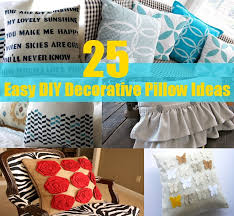 Throw pillow covers creative diy ideas sustain. 25 Easy Diy Decorative Pillow Ideas Diy Home Things