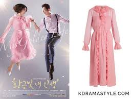 my golden life episode 1 seo ji an s pink ruffled dress kdramastyle light pink midi dresses dresses fashion