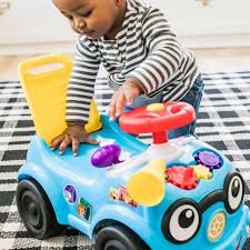 Baby Einstein Roadtripper Ride On Car And Push Toddler Toy With Real Car Noises Ages 12 Months And Up Ad Ride Car In 2020 Baby Einstein Toddler Toys Baby Safety