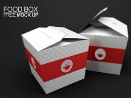102 Realistic Food Box Mockups Free Psd Templates