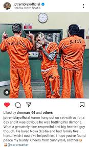 JPTs post about Aaron Carter joining them on set. : rtrailerparkboys