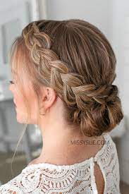 Double Dutch Braids Updo Missy Sue Hair Styles Braided Hairstyles Updo Wedding Hair Inspiration