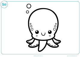 Dibujos De Animales Marinos Para Colorear Mundo Primaria Dibujos De Animales Imagenes De Animales Kawaii Dibujos De Animales Tiernos