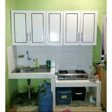 Kitchen set adalah sebuah furniture dapur yang berbentuk lemari bawah dan lemari gantung. Rak Gantung Kitchen Set 5 Pintu Polos Shopee Indonesia