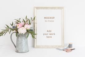 Rocksprings — the fair in flowers will be the theme of the 2019 meigs county fair flower shows. A4 Golden Frame Mockup With Flowers Graphic By White Hart Design Co Creative Fabrica