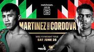 We did not find results for: Julio Cesar Martinez Vs Joel Cordova Date Fight Time Tv Channel And Live Stream Dazn News Global