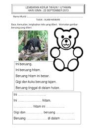 Kosa kata cerita 1 1 merungut bercakap tentang sesuatu dalam nada yang negatif 2 m pemahaman membaca buku bagus cerita pendek. Cerita Beruang