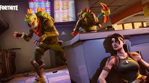 Ich spiele fortnite auf der switch. In Fortnite Konnt Ihr Mit Dem Neuen Rex Skin Als Dinosaurier Rumtoben