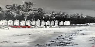 Plage Des Sableaux Carte Postale Tableau Cartes