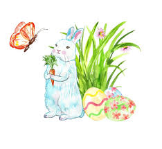 Want to discover art related to cartoon_rabbit? Watercolor Cute Easter Rabbit With Carrot Standing Near Colored Eggs End Green Grass Hand Painted Cartoon Baby Bunny Stock Illustration Illustration Of Drawing Decoration 144095392