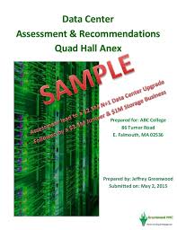 Format template data with excel. Sample Abc College Data Center Assessment Recommendations