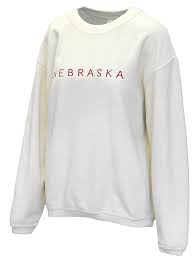 Womens Corded Nebraska Chika D Sweatshirt