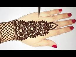 Arabic Bridal Mehndi Designs For Full Hands Mehendi Design 2019 Simple Back Hand Henna Design Youtube Desain Henna Henna Tangan Mehndi Designs