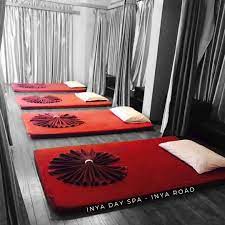 Thai Massage At Inya Day Spa Inya Road Infused In Black White And Red All Over