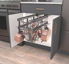 Upgrade your kitchen cabinets with this sturdy sliding wire basket system. Hardware Resources Unveils New Collection Of Kitchen Cabinet Pullouts Residential Products Online