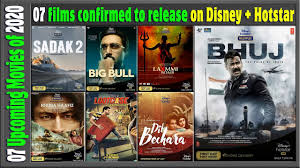 Movie reviews, movie streaming, world tv premiere , web series reviews , movie budgets , web series reviews , satellite rights , digital rights , online streaming news , movie laxmmi bomb on disney plus hotstar. 07 Bollywood Films Confirmed To Release On Disney Hotstar 07 Bollywood Upcoming Movies 2020 Youtube