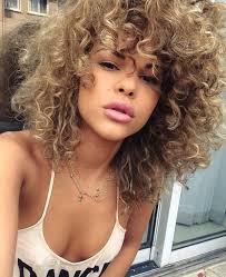 Blonde Curly Hair Flawless Girl Favim Com 1974110 Jpg 599 735 Beautiful Curly Hair Curly Hair Styles Mixed Curly Hair