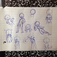 Drawing Poses By Jaidenanimations 3 Character Drawing Jaiden Animations Drawings