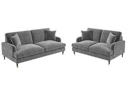 Collection by vinoti living • last updated 5 days ago. Rupert Grey Velvet Fabric Sofa Collection Fabric Sofas Sofadirect
