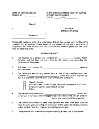 Answers to 10 faqs about north carolina divorce Divorce In Nc Fill Out And Sign Printable Pdf Template Signnow