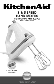 Why do you need a kitchenaid mixer? Kitchenaid K45ss Classic Stand Mixer Manual
