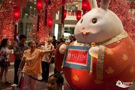 A dog lantern is illuminated at. Chinese New Year In Malaysia Attractions Wonderful Malaysia