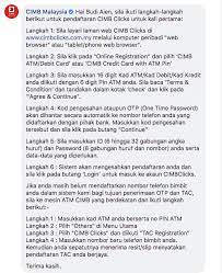 Baca artikel ini untuk cara tukar password cimb clicks. 5 Step Untuk Daftar Cimb Click 2017 2018 Nampak Mudah Tapi Mencabar Selongkar10
