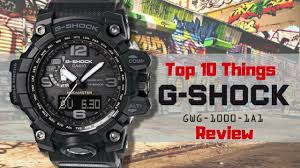 The buttons and other parts of the case are designed in such a way that no dirt, sand or dust can get inside, and the module is surrounded by. Casio G Shock Mudmaster Gwg1000 1a1 Master Of G Top 10 Things Watch Review Youtube