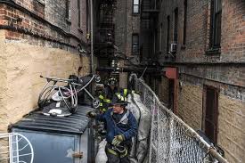 Smoke detectors are listed for 30' spacing which means that the detector should be no further 1/2 its listed spacing from the wall. A Boy S Scream A Door Ajar And 12 Dead In A Bronx Fire The New York Times