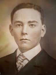 Left to Right Ernest Burdick ,LaVern Burdick , Eugene Burdick, Chester  Burdick ,Wilford Burdick , Kenneth Burdick and their Mother Annabelle  (Powell)Burdick .My Great Grandma Anna Belle moved from Sheldon to the