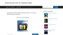 Best tv series sites to download free tv shows online without registration. Tv Series Downloads Download Tv Shows Tv Series And Full Episodes