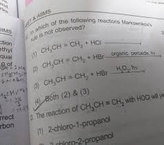 Photosynthetic electron transport chain of the thylakoid memberane. Anyone Plzz Clear My Doubt Markownikov Rule Is Happens Only With Hbr But Not With Hcl And Hi Brainly In