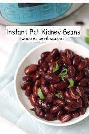 Instant Pot Kidney Beans Red Kidney Beans Recipe Vibes Recipe In 2021 Red Kidney Beans Recipe Recipes With Kidney Beans Cooking Dried Beans