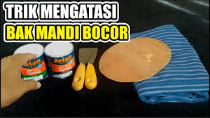 Di jaman ini kebanyakan bak mandi berbahan fiber. Trik Mengatasi Bak Mandi Bocor Hasil Permanen Youtube