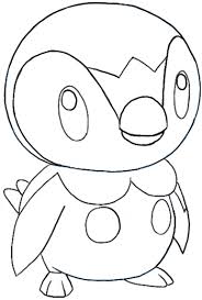 How To Draw Piplup From Pokemon Easy Pokemon Drawings Easy Drawings Pokemon Sketch