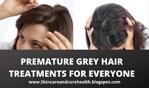 But premature graying of hair can happen at a young age, as early as in childhood or teens. Skin Care Cure Health