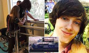 Georgia student sues CSX after he lost his legs to a train | Daily Mail  Online