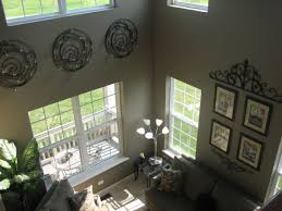 Two Story Living Room High Ceiling Living Room Family Room Walls Wall Decor Living Room