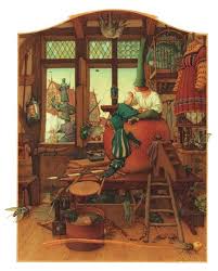 Brave Little Tailor Painting Illustration Fairytale Art Illustration