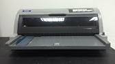 Livraison rapide partout en tunisie, paiement à la livraison. Epson Lq 690 Dot Matrix Printer How To Install The Ribbon Youtube