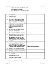 Available for pc, ios and android. Sample Proof Of Debt Form Malaysia Fill Online Printable Fillable Blank Pdffiller