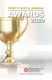 2020 Department of Accounting Scholarships & Awards Program by BusinessISU 