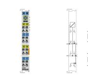 EL4004 | EtherCAT Terminal, 4-channel analog output, voltage ...