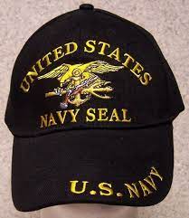 Embroidered Baseball Cap Military Navy Seal New 1 Hat Size Fits All Embroidered Baseball Caps Navy Seals Navy Military