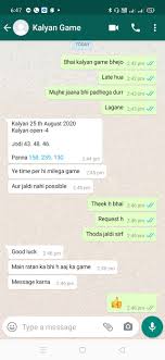 So guys first part aur mrs malhotra. Kalyan Game K Liye Message Karo Satta Matka Fix Game Facebook