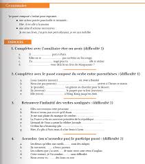 Le Passe Compose French Grammar French Class Grammar
