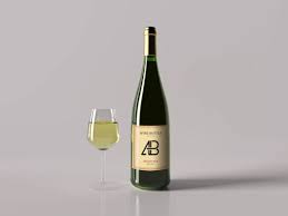 Wine Bottle With Glass Mockup Mockup World In 2020 Free Wine Bottles Bottle Mockup Wine Bottle
