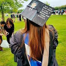 Graduated With My Masters Degree And So Of Course I Decorated My Cap With An Archer Quote Winning Gr Graduation Cap Decoration Graduation Cap Graduation